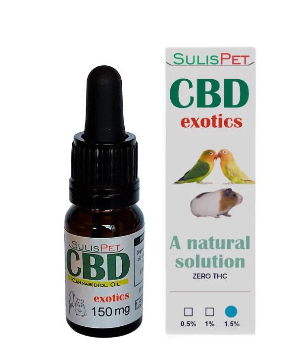 Exotic pet cbd oil 1,5%