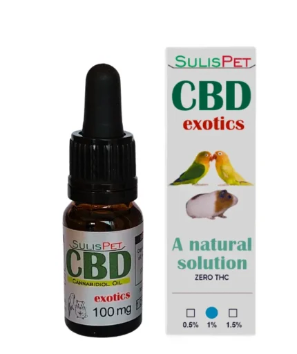 CBD mascotas pequenas 1%