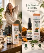 Allevia CBD oil 1000mg 10% for joint comfort and mobility with turmeric boswellia and clove for daily inflammation support