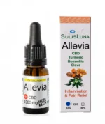CBD oil for joint comfort Allevia 1000mg with turmeric boswellia and clove for inflammation and mobility support