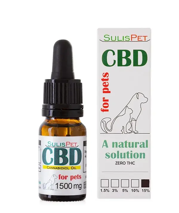 Pagina Inicial 20 pet cbd oil 1500mg (15%) 10ml