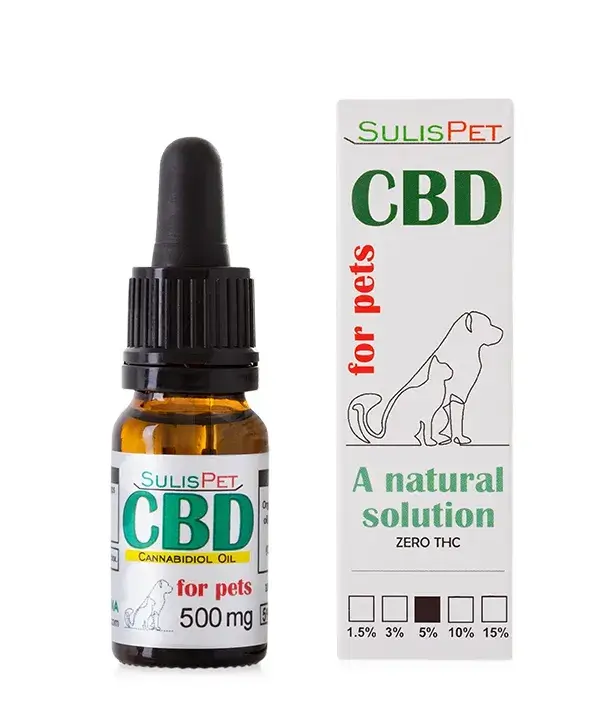 Pagina Inicial 18 pet cbd oil 500mg (5%) 10ml