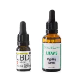 combat stress cbd pack 5% 10ml and Litavis 30 ml
